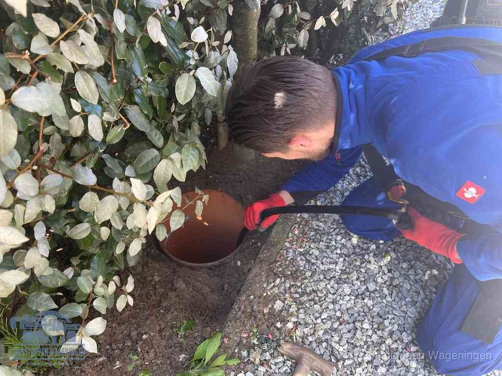 Periodieke rioolreiniging in Wageningen