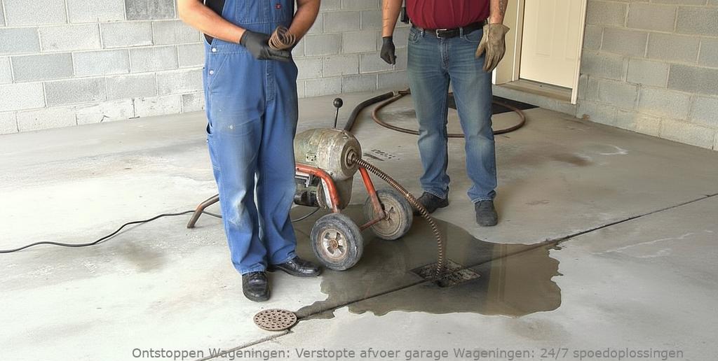 Verstopte afvoer garage Wageningen: 24/7 spoedoplossingen