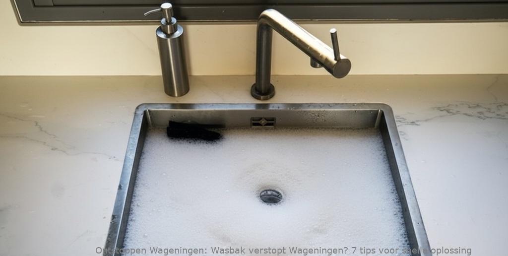 Wasbak verstopt Wageningen? 7 tips voor snelle oplossing